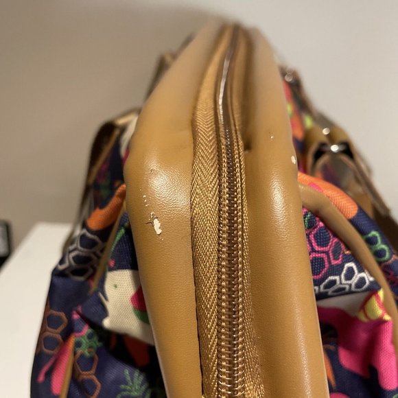 Lily Bloom Bags Lily Bloom Elephant Rain Over Night Satchel Travel Bag Poshmark